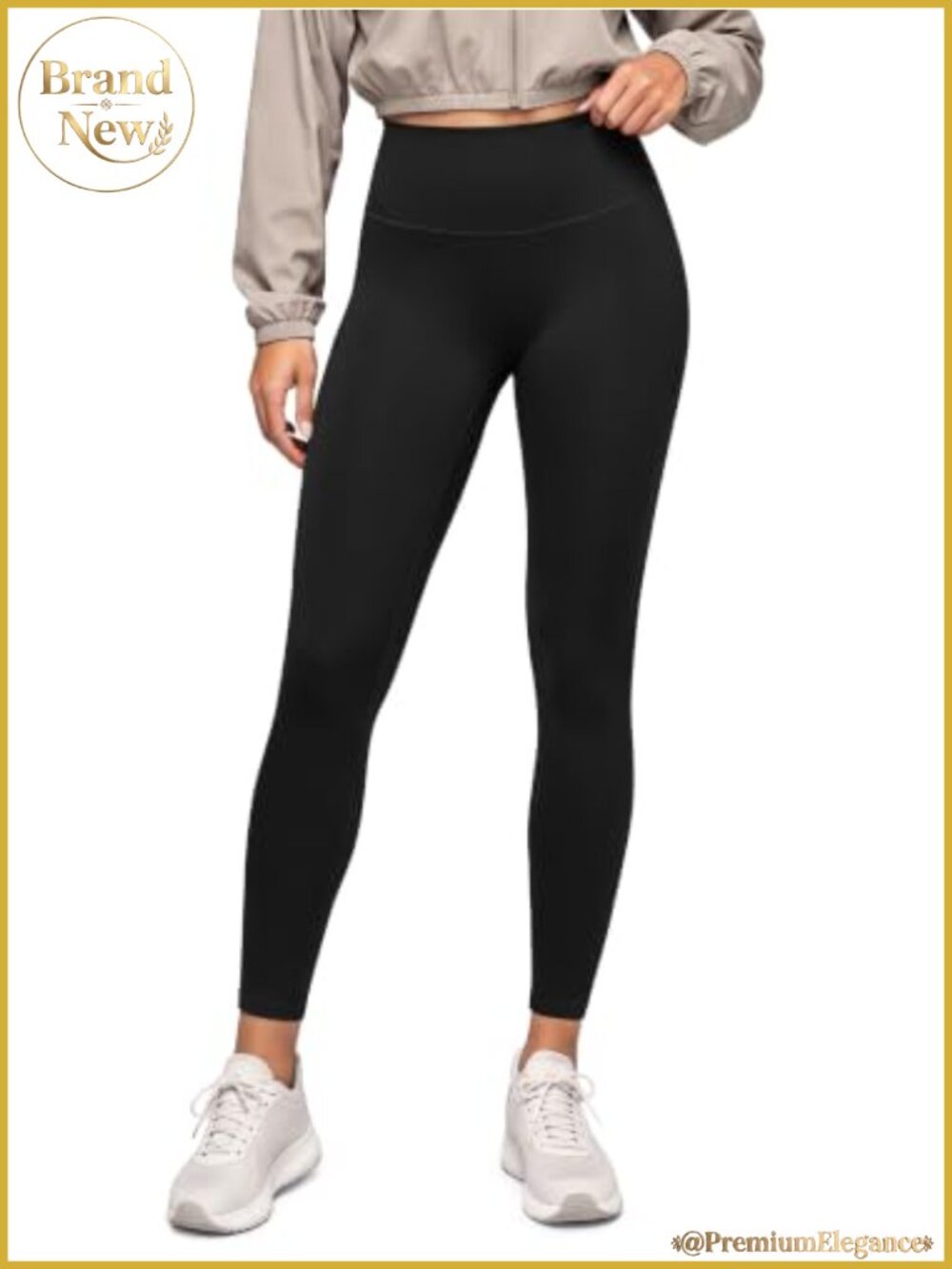High Waist Buttery Soft Yoga Leggings No Front Seam Lounge Pants